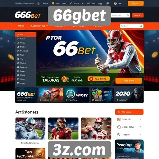 Acessibilidade e design do site 66gbet